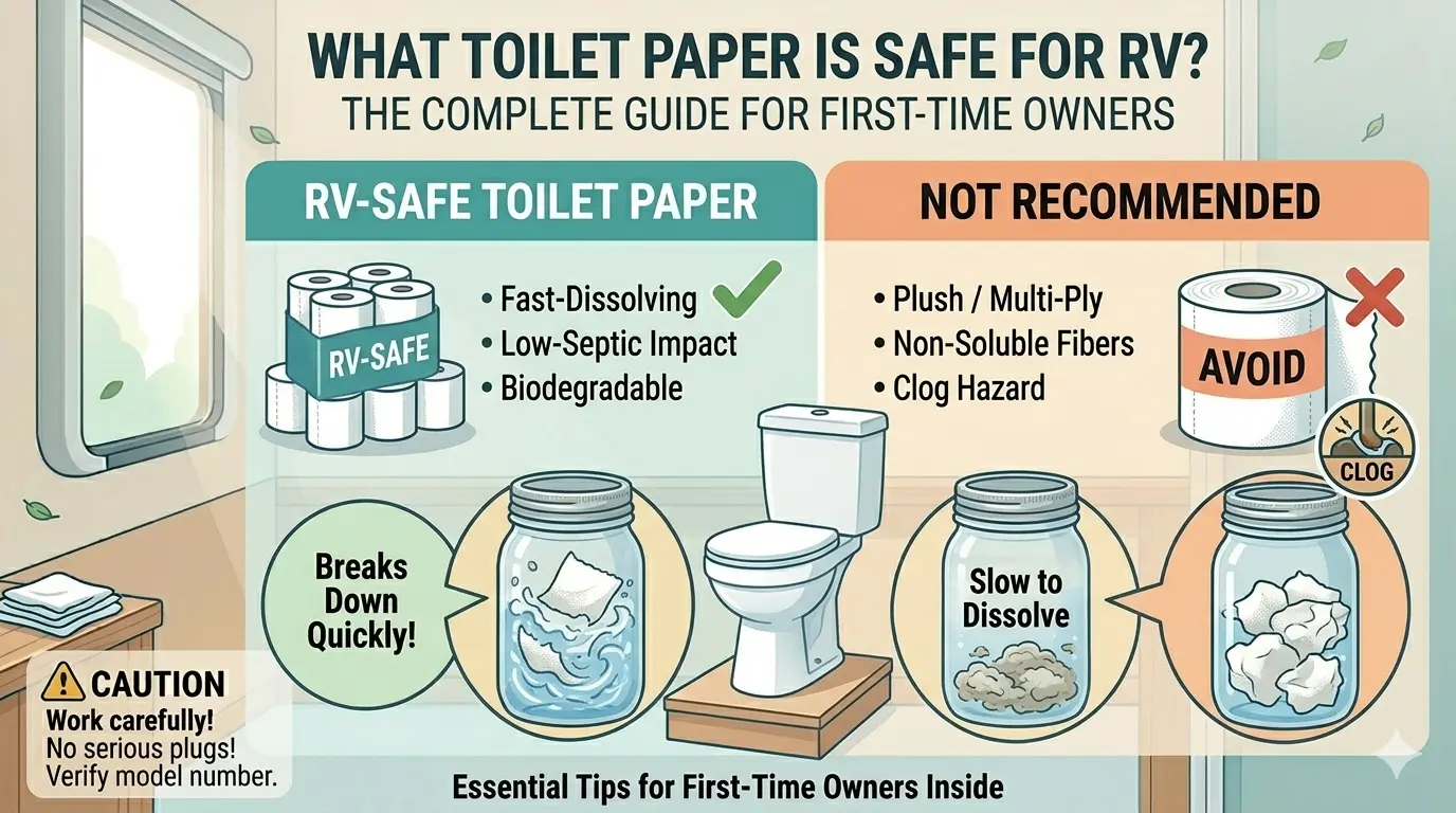 What Toilet Paper Is Safe for RV The Complete Guide for First-Time Owners