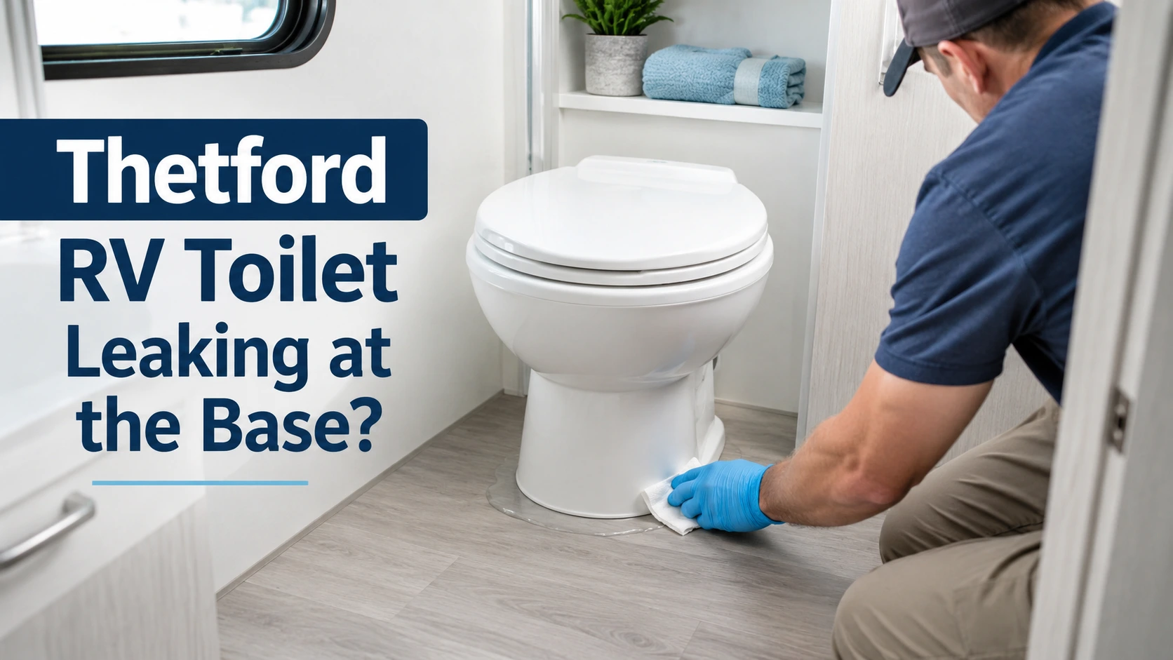Thetford RV Toilet Leaking at Base 4 Causes and How to Fix It