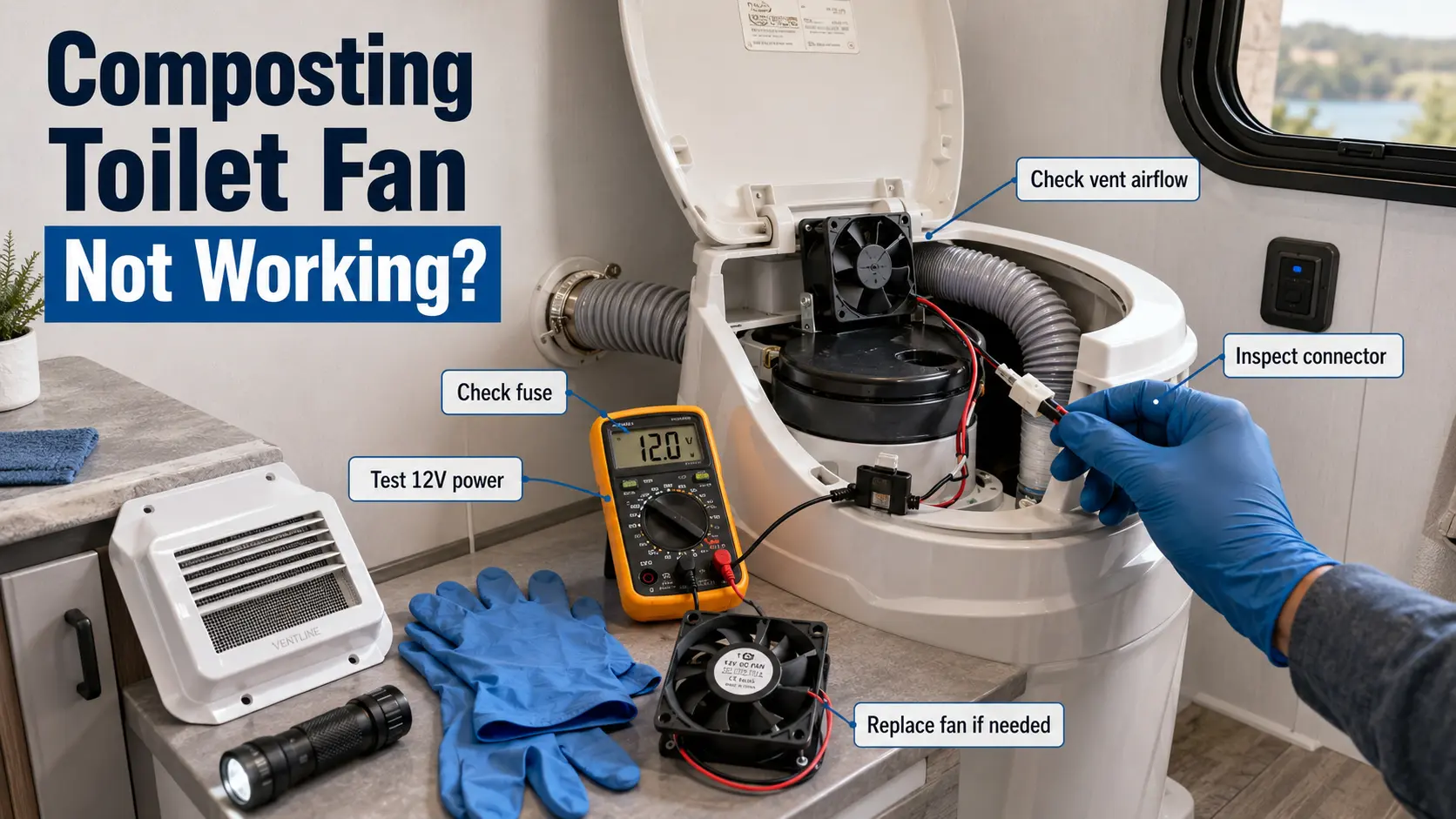 Composting Toilet Fan Not Working 6 Critical Fixes