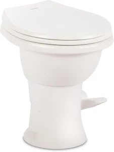 Dometic Model 410 Complete RV Toilet – Round Porcelain