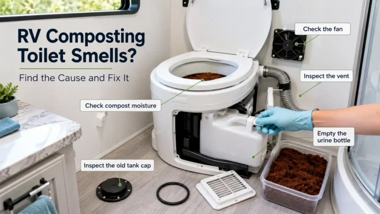 RV Composting Toilet Smells? 10 Causes & Proven Fixes