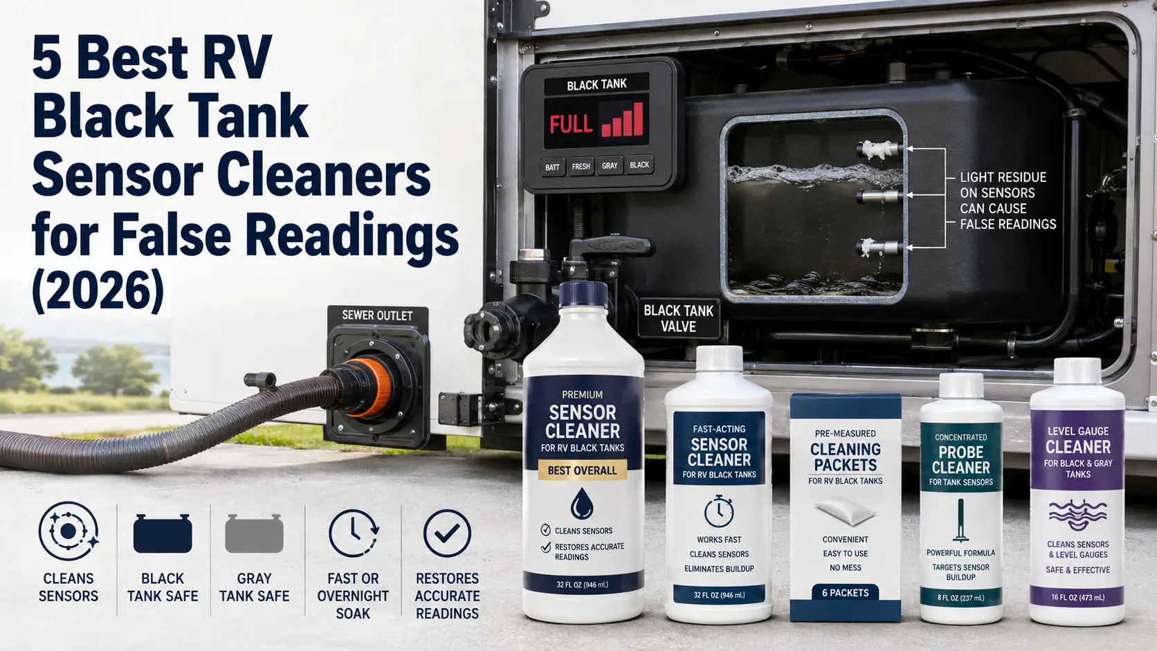 5 Best RV Black Tank Sensor Cleaners for False Readings (2026)