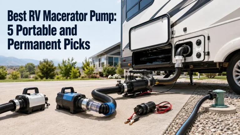 Best RV Macerator Pump 5 Portable and Permanent Picks (2026)