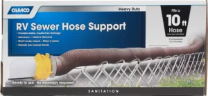 Camco Aluminum Sewer Hose Support, Supports Sewer Hoses