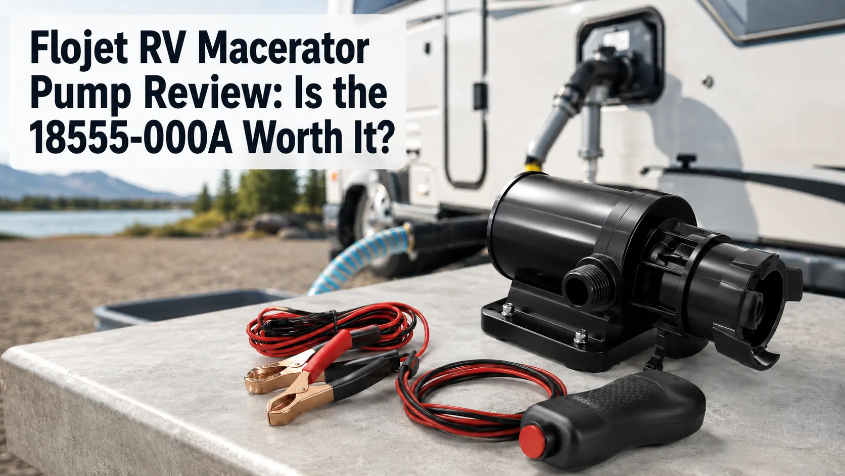 Flojet RV Macerator Pump Review Is the 18555-000A Worth It