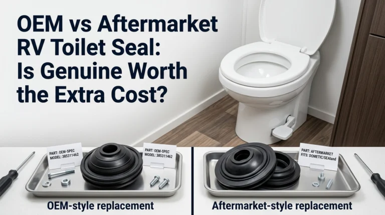 OEM vs Aftermarket RV Toilet Seal Is Genuine Worth the Extra Cost