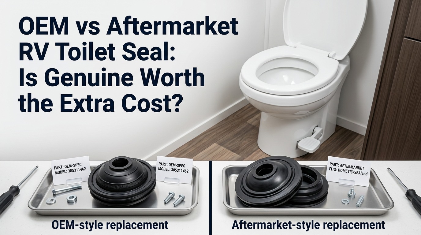 OEM vs Aftermarket RV Toilet Seal Is Genuine Worth the Extra Cost