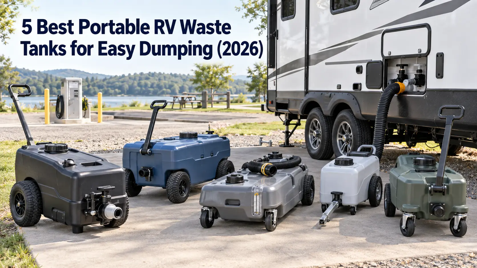 5 Best Portable RV Waste Tanks for Easy Dumping (2026)