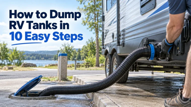How to Dump RV Tanks in 10 Easy Steps (Beginner’s Guide)