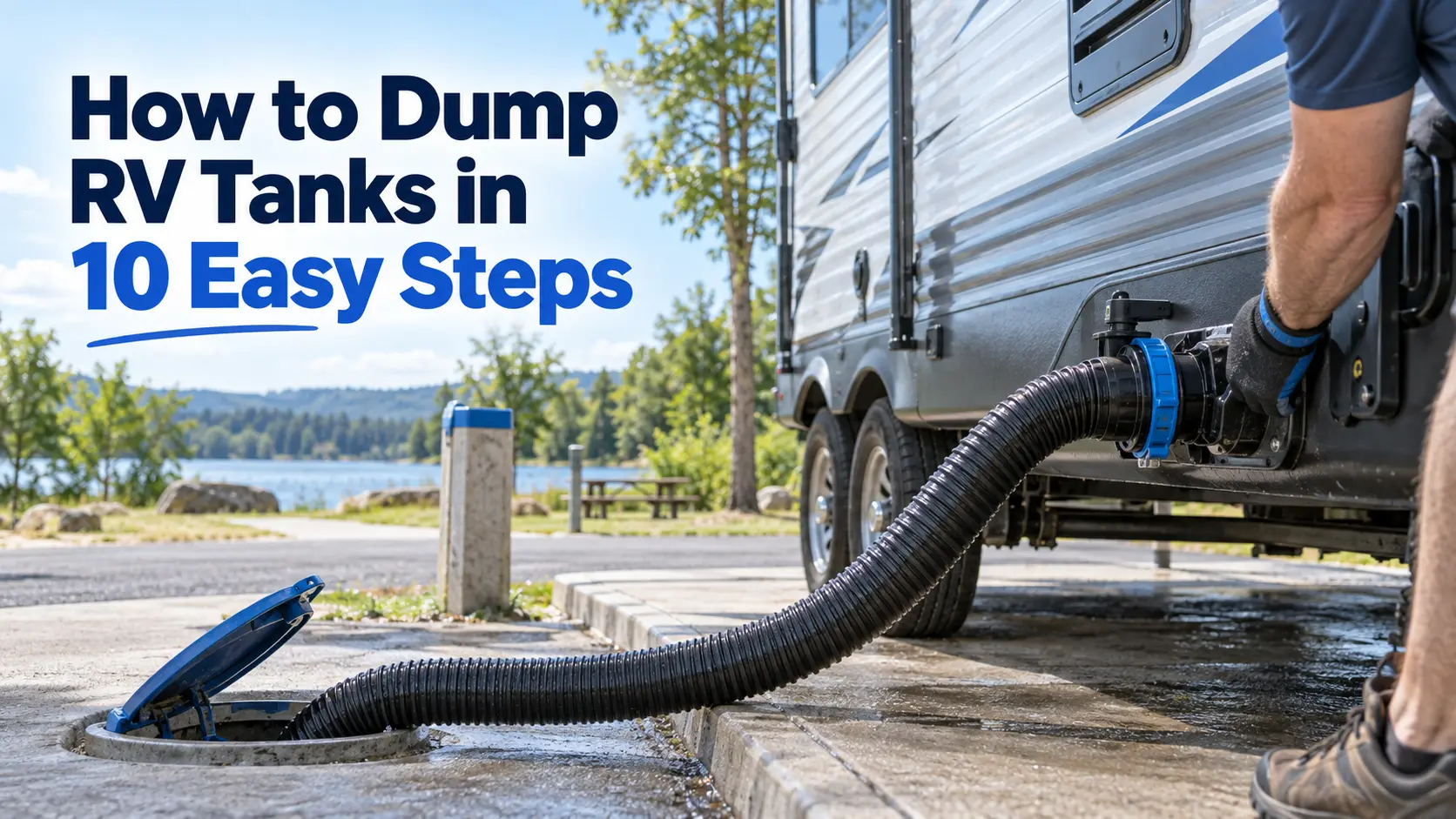 How to Dump RV Tanks in 10 Easy Steps (Beginner’s Guide)