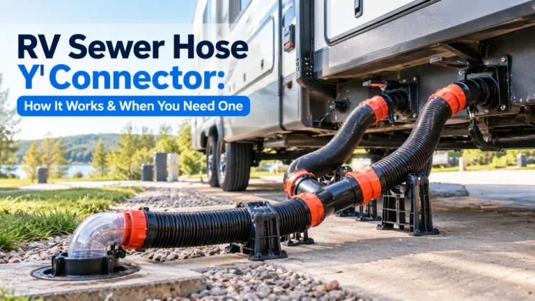 RV Sewer Hose Y Connector How It Works & When You Need One