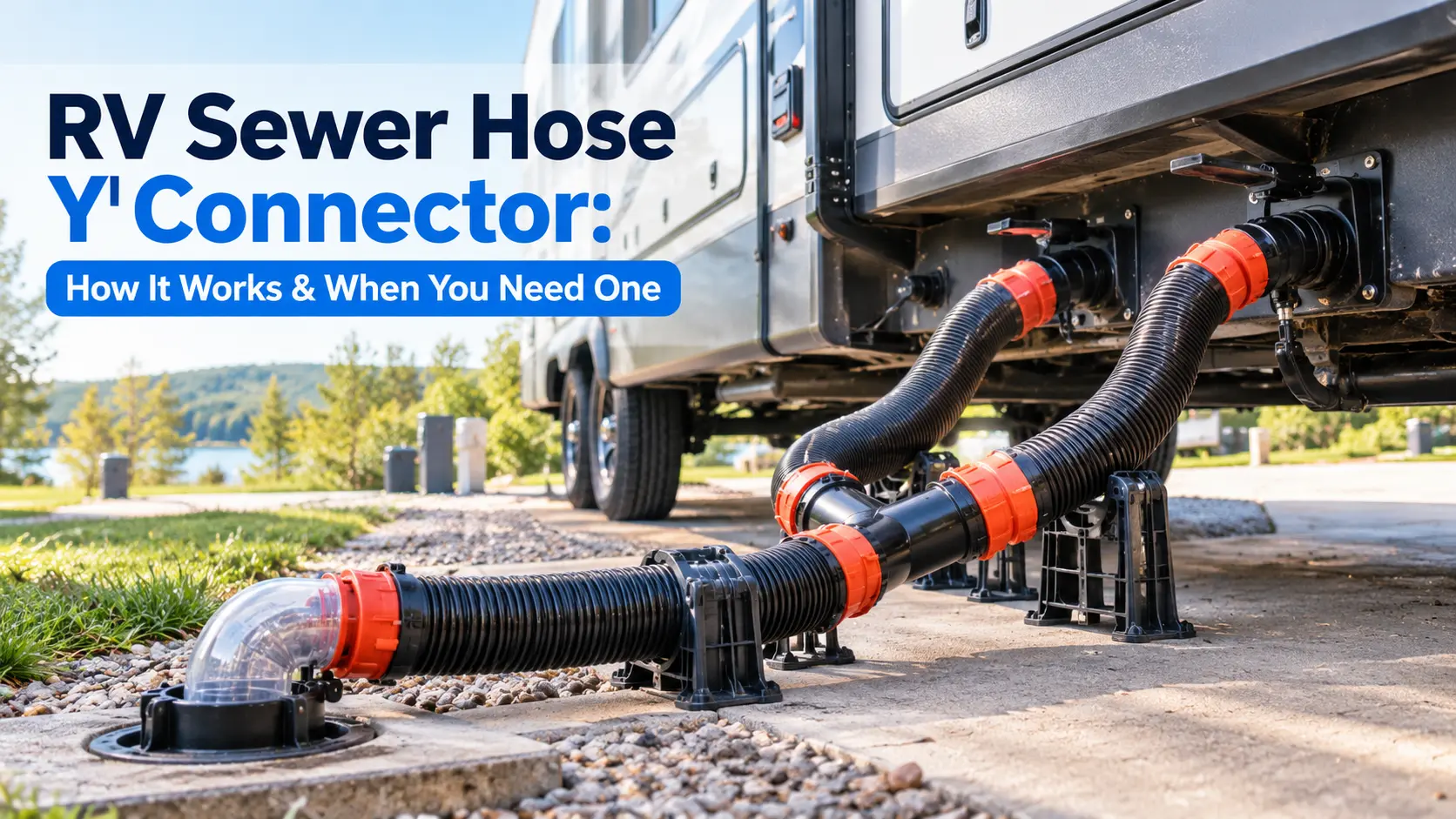RV Sewer Hose Y Connector How It Works & When You Need One